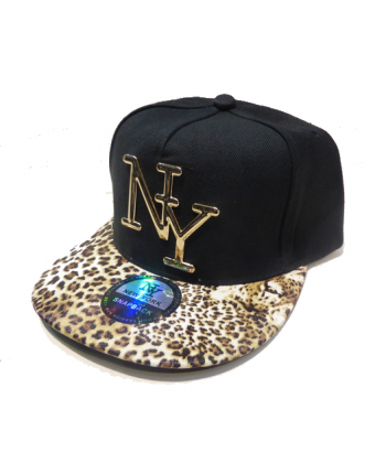 Casquette NY imprimé tigre 